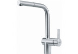 Kitchen faucet podokienna Franke Atlas Neo pull-out windows , height 297mm, obrotowa i wyciągana spout, stainless steel,