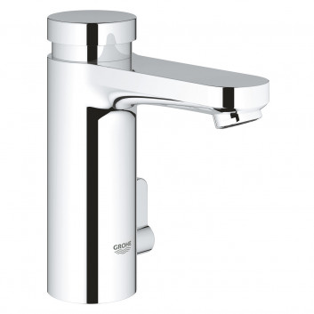 Washbasin faucet electronic GROHE Eurosmart Cosmopolitan E standing, Infra-red, rozmiar L with mixer i regulated ogranicznikiem temperatury - chrome