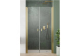 Door shower Radaway Nes 8 Black DWD+2S 80, saloon type, 800x2000mm, glass transparent, profil black
