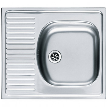 Zlewozmywak Franke Eurostar ETL 610I for built-in, jednokomorowy, 43,5x45,5 cm - stainless steel, len