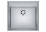 Zlewozmywak Franke Maris MRX 210-40 TL for built-in, jednokomorowy,stainless steel, szczotkowana