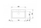  zlewozmywak granitowy for built-in Blanco Etagon 8 78x51cm, z automatycznym korkiem,white