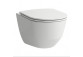 Bowl wall-hung WC Laufen Palace, 56x36cm, rimless, bezrantowa, white