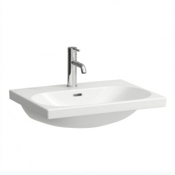 Washbasin wall mounted Laufen Pro Lua 600 x 460 mm Clean Coat - white