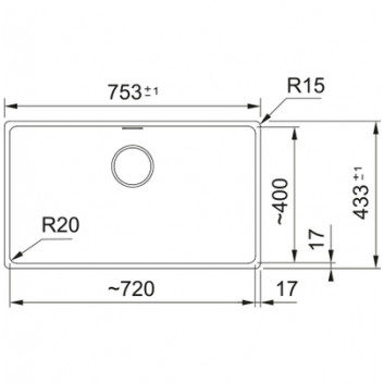 Zlewozmywak z Fragranitu Franke Maris MRG 110-72, black mat