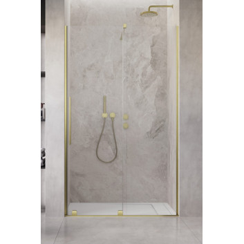 Door shower for recess installation Radaway Furo DWJ 150, left, sliding, glass transparent, profil chrome