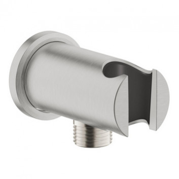 Kolanko shower with handle Grohe Rainshower, brushed hard graphite