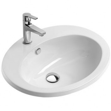 Recessed washbasin Catalano Incasso Light 61 cm, white