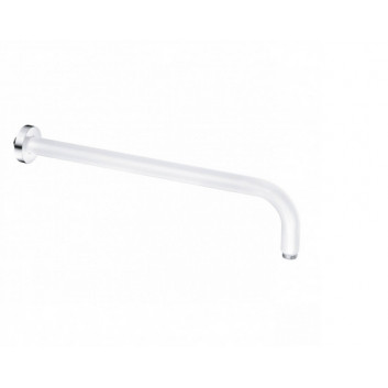 Arm wall-mounted for showerhead DN 15 Kludi A-QA 400 mm, white mat