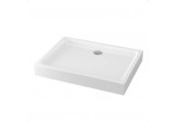 Shower tray rectangular Cersanit TAKO 120 x 90 x 16cm, zintegrowany z panelem, white