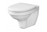 Bowl WC zawieszana Cersanit Delfi with soft-close WC seat, white