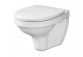 Bowl WC zawieszana Cersanit City Oval with soft-close WC seat, white