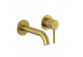 Wall mounted washbasin faucet, spout 180 mm, KLUDI BOZZ - White mat 
