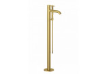 Single lever mixer bath and shower, KLUDI BOZZ - gold szczotkowane