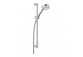 Shower set Kludi Freshline 1S with handset i drążkiem 90 cm white/chrome