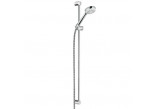 Shower set 3S Kludi Logo with handset i drążkiem 90 cm chrome