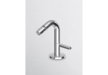 Single lever washbasin faucet Zucchetti Isy22 concealed, spout 190 mm - brushed nickel