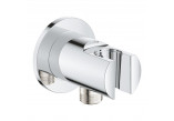 Kolanko shower with handle Grohe Rainshower, brushed hard graphite