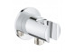 Kolanko shower with handle Grohe Rainshower, brushed hard graphite