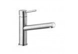 Kitchen faucet single lever, Kludi Steel, stainless steel, szczotkowana