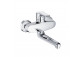 Kitchen faucet single lever wall mounted DN 15, Kludi OBJEKTA, chrome