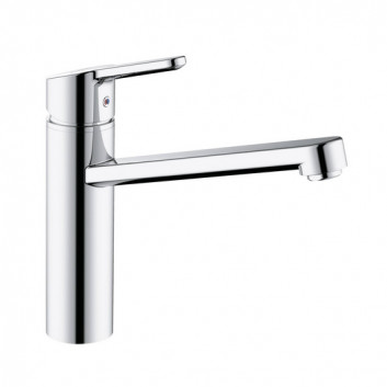 Kitchen faucet single lever wall mounted DN 15, Kludi OBJEKTA, chrome