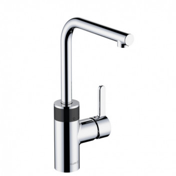 Kitchen faucet electronic DN 15, Kludi E-GO, deep black mat