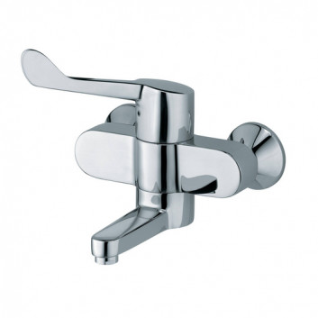 Washbasin faucet Kludi Medi Care standing, chrome, dł. 150 mm, specjalistyczna, set drain