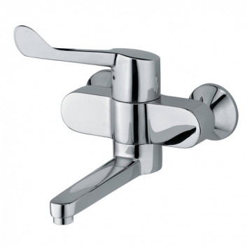 Washbasin faucet Kludi Medi Care wall mounted, specjalistyczna, chrome 