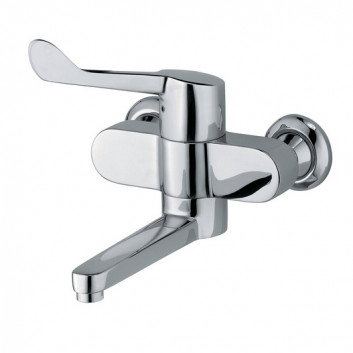 Washbasin faucet Kludi Medi Care wall mounted, specjalistyczna, chrome 