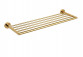 Shelf for towels Stella Classic 65.5x21.5cm, gold shine