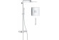 Shower mixer with thermostat, DN 15 with shower set, Grohe Precision Flow - Chrome