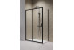 Door Radaway Fuenta New KDJ B 90 cm, LEWE, chrome, transparent glass EasyClean