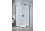 Brilis Alienta C 90x90x190 square cabin, glass transparent, profil chrome