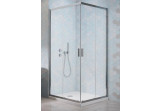 Cabin Radaway Alienta D 800x900 mm rectangular with door dwuczęściowymi, glass transparent, profil chrome