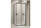 Cabin Radaway Alienta D 800x1000 mm rectangular with door dwuczęściowymi, glass transparent, chrome