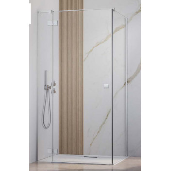 Side panel S1 70 Radaway Essenza New Black KDJ 66.7-68.2-200cm, profil black, glass transparent