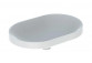 Geberit Variform Recessed washbasin, eliptyczna, 60cm, z overflow, without tap hole