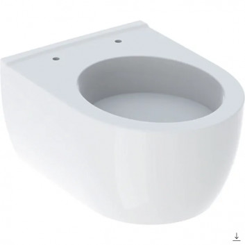 Standing bowl WC witk shelf, Geberit Bambini, white