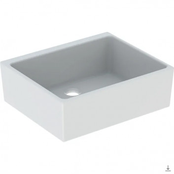 Washbasin multifunction without overflow Geberit Publica Garda, white