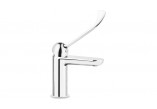 Bath tap single lever freestanding with shower set Deante Alpina, chrome