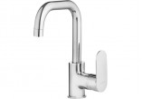 Washbasin faucet single lever tall Deante Alpina, chrome