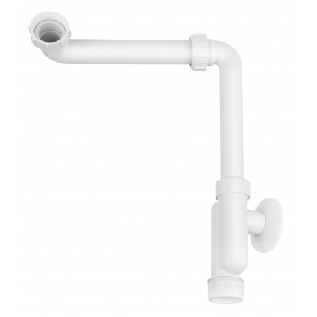 Siphon umywalkowy McAlpine low PCV, white