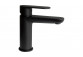 Washbasin faucet single lever tall, Deante Alpina, nero