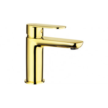 Washbasin faucet single lever tall, Deante Alpina, nero