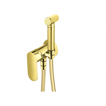 Bidet mixer single lever , Deante Alpina, nero