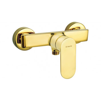 Bidet mixer single lever concealed with handset typu bidetta , Deante Alpina, nero