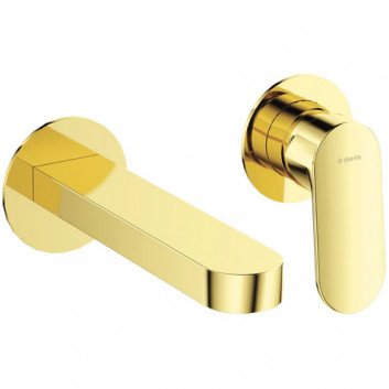 Washbasin faucet single lever concealed , Deante Alpina, nero