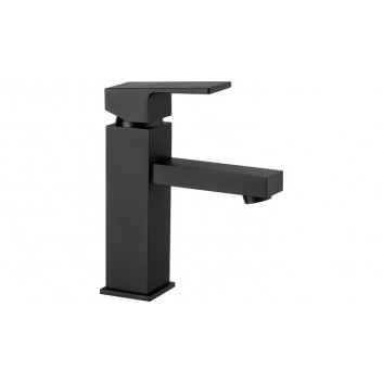 Washbasin faucet single lever tall, Deante Anemon, nero