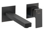 Washbasin faucet single lever concealed, Deante Anemon, nero